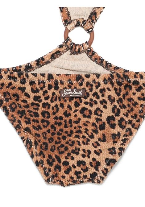 Costume animalier in spugna SAINT BARTH | LAU0005 LAUREL WP JR00049L CRINKLE SAND LEOPARD 19